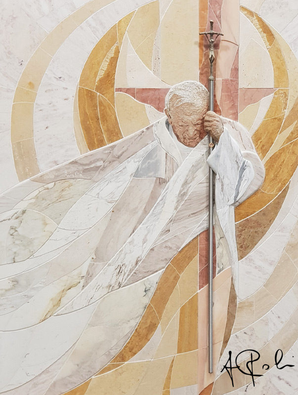 San Giovanni Paolo II - Mosaico 230 x 304 cm